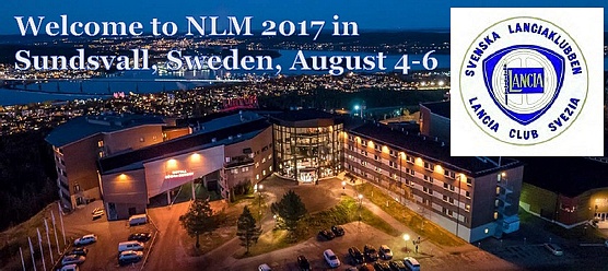 Nordisk Lanciatreff 4.-6. august 2017, Sundsvall