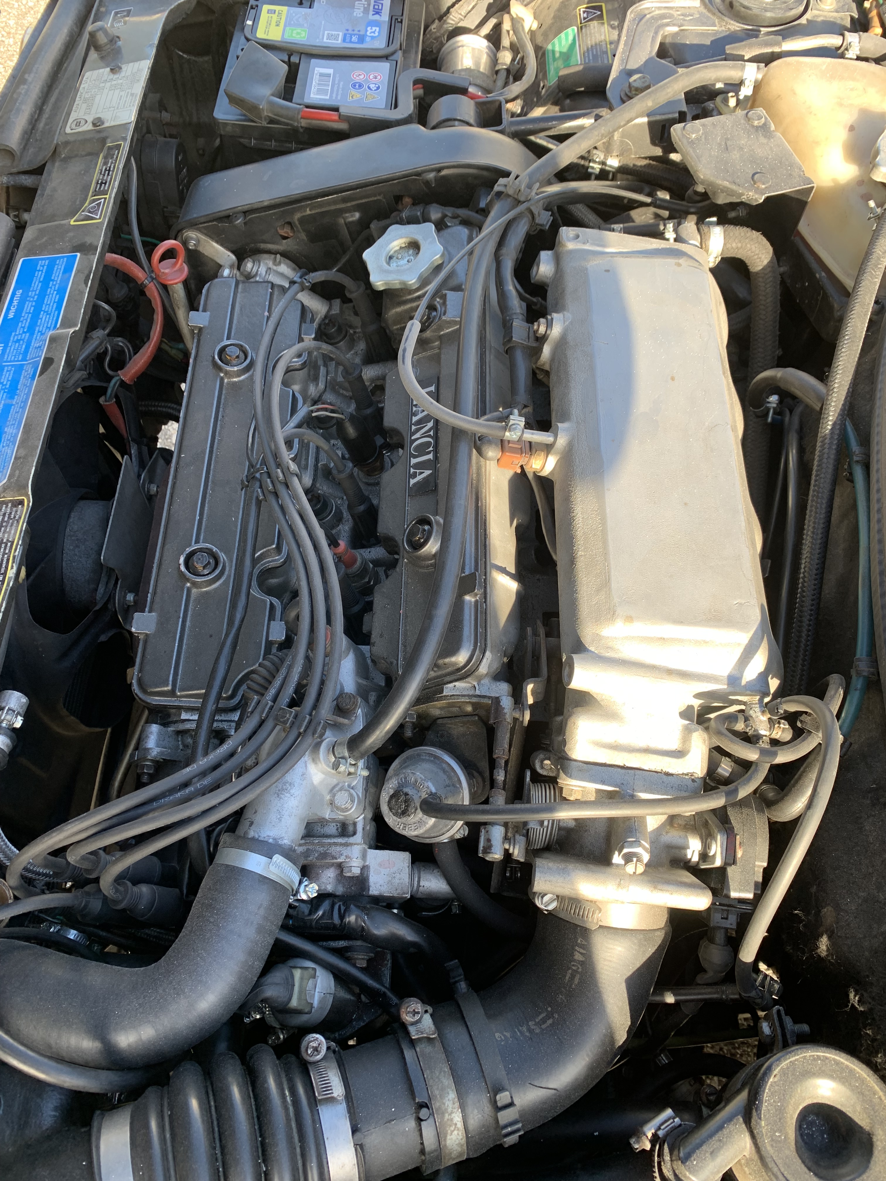 1991 Lancia Delta integrale 8v kat: motorrom