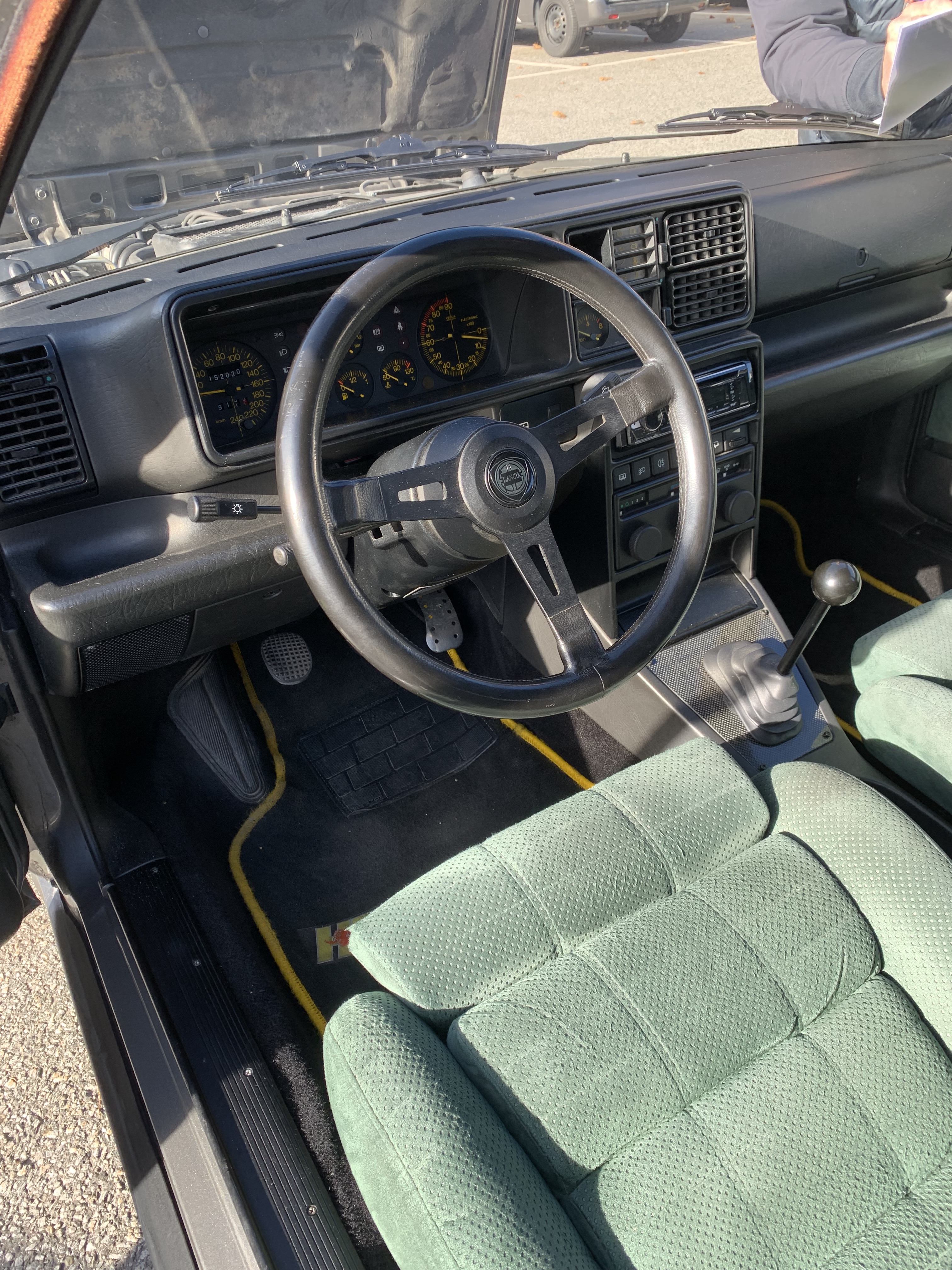 1991 Lancia Delta integrale 8v kat: interiør