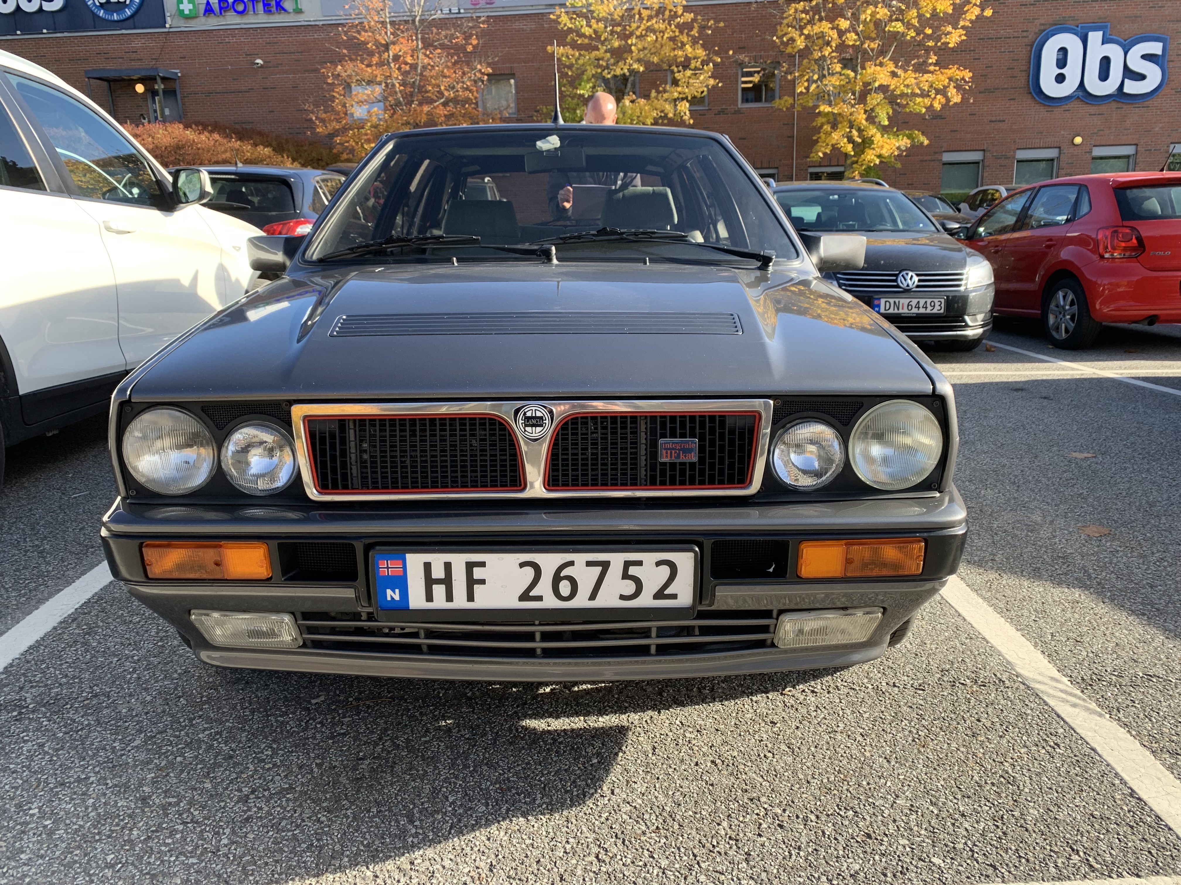 1991 Lancia Delta integrale 8v kat: front